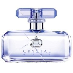 Crystal Aura by Avon perfume bottle