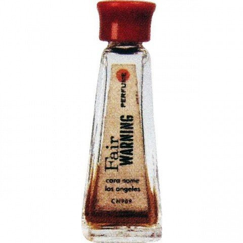 Cara Nome - Fair Warning by Rexall Drug Company perfume bottle