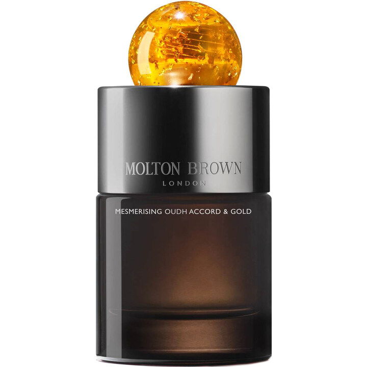 Mesmerising Oudh Accord & Gold EDP by Molton Brown perfume bottle