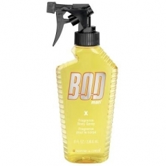 X by BOD man perfume bottle