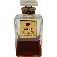 Coeur (1932) by Lanselle perfume bottle