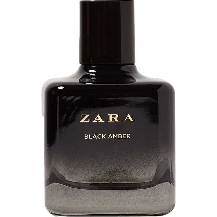 Black Amber EDT by Zara perfume bottle