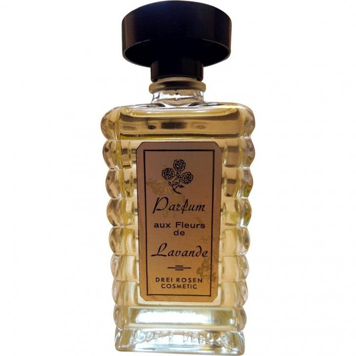 Parfum aux Fleurs de Lavande by Drei Rosen Cosmetic perfume bottle