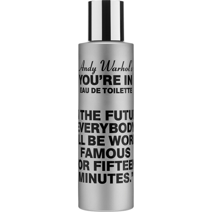 Andy Warhol's You're In by Comme des Garçons perfume bottle