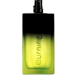 Burning by Avon perfume bottle