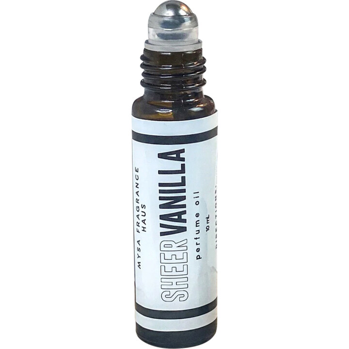 Sheer Vanilla by Mysa Fragrance Haus perfume bottle