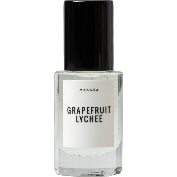 Grapefruit Lychee by Makana perfume bottle