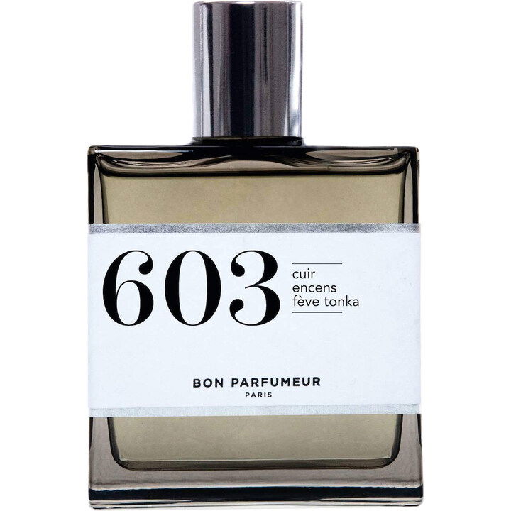 603 Cuir Encens Fève Tonka by Bon Parfumeur perfume bottle