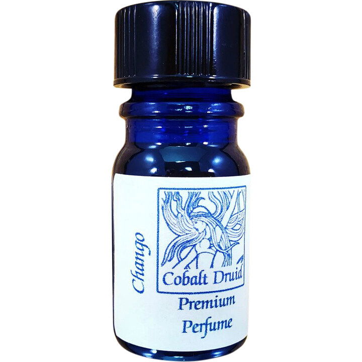 Cobalt Druid: Chango by Nui Cobalt Designs perfume bottle