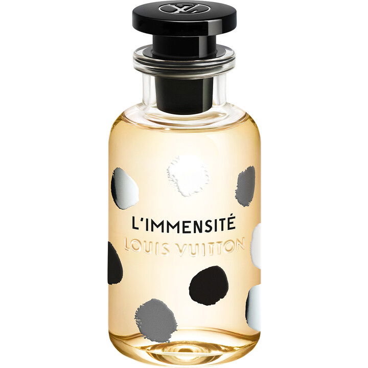 L'Immensité x Yayoi Kusama by Louis Vuitton perfume bottle