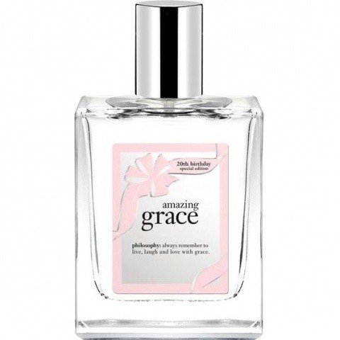 Amazing Grace 20th Birthday by Philosophy perfume bottle