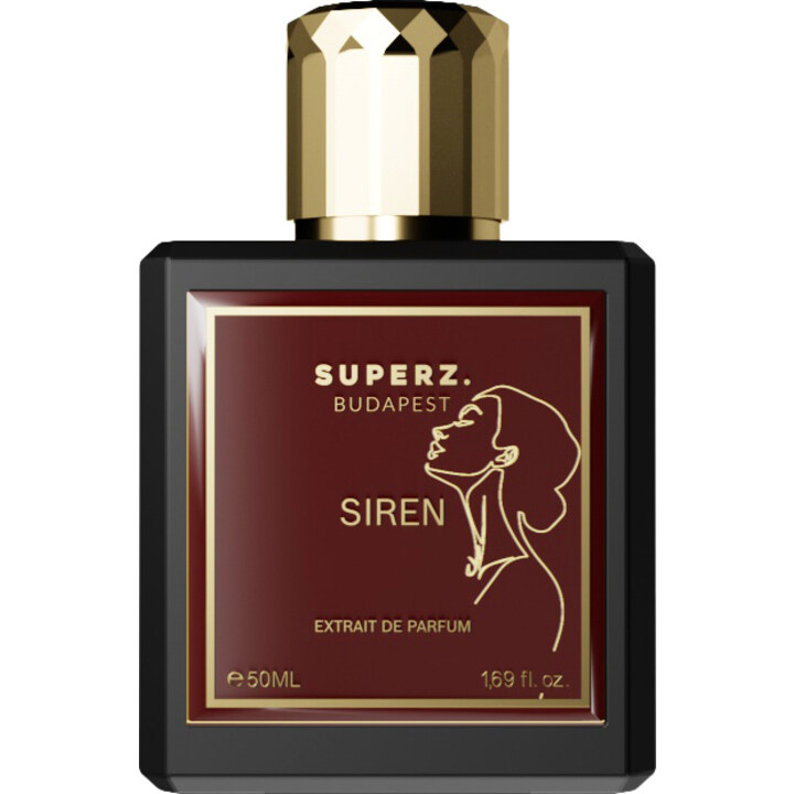 Siren by Superz. perfume bottle