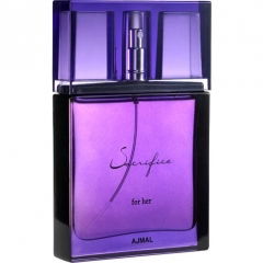 Sacrifice for Her EDP by Ajmal perfume bottle