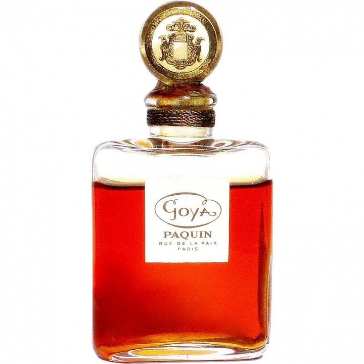 Goya by Paquin perfume bottle