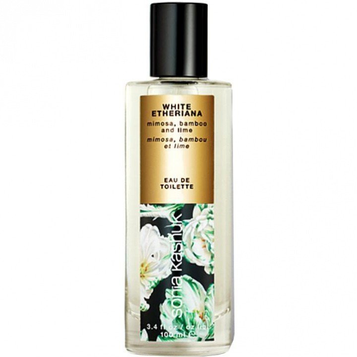 White Etheriana by Sonia Kashuk perfume bottle