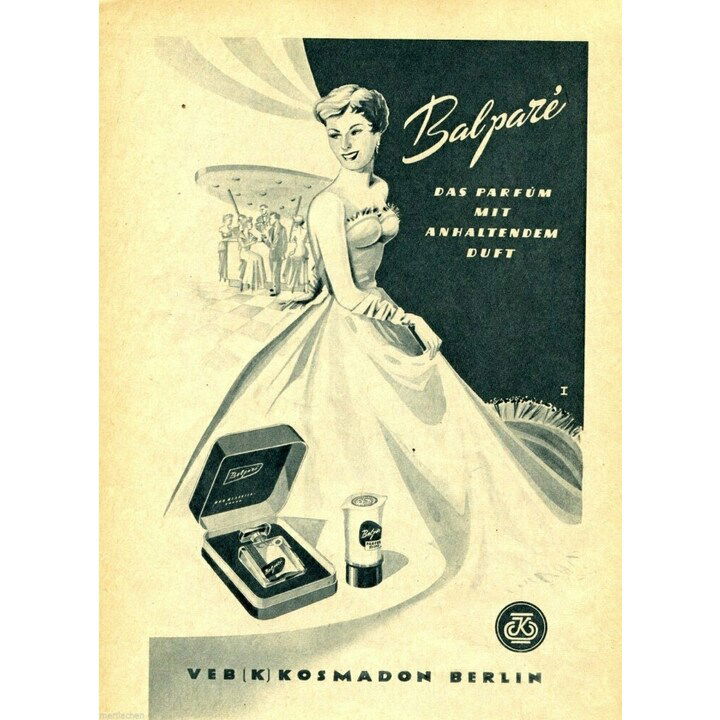 Balparé by VEB Kosmadon perfume bottle