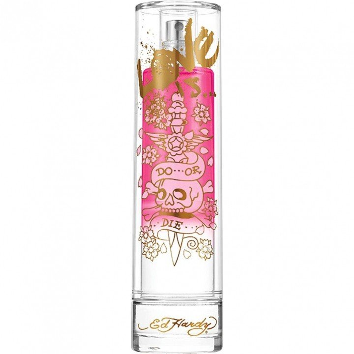 Love is... for Women by Ed Hardy perfume bottle