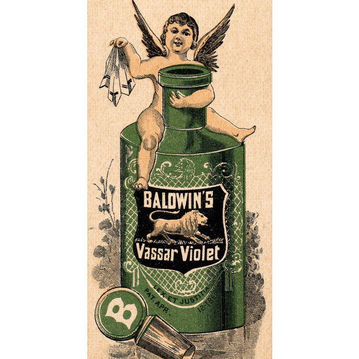 Vassar Violet by B. D. Baldwin & Co. perfume bottle