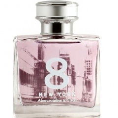 8 New York by Abercrombie & Fitch perfume bottle