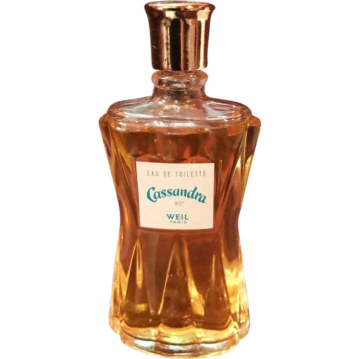 Cassandra EDT by Weil perfume bottle