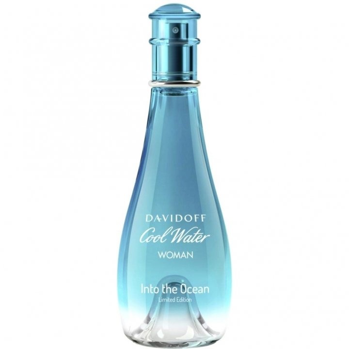 Cool Water Woman Into the Ocean by Davidoff perfume bottle
