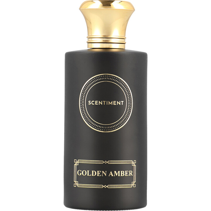 Golden Amber by Scentiment perfume bottle