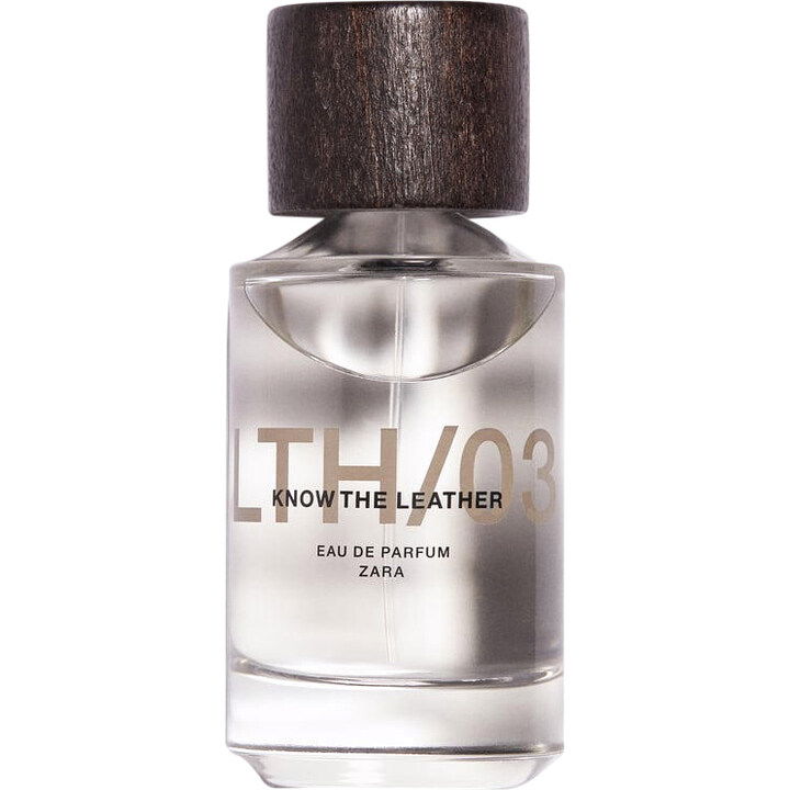 LTH/03 Know the Leather by Zara perfume bottle