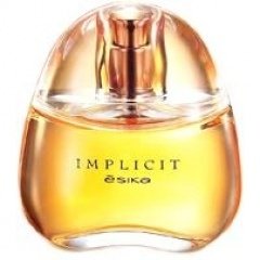 Implicit by ésika perfume bottle