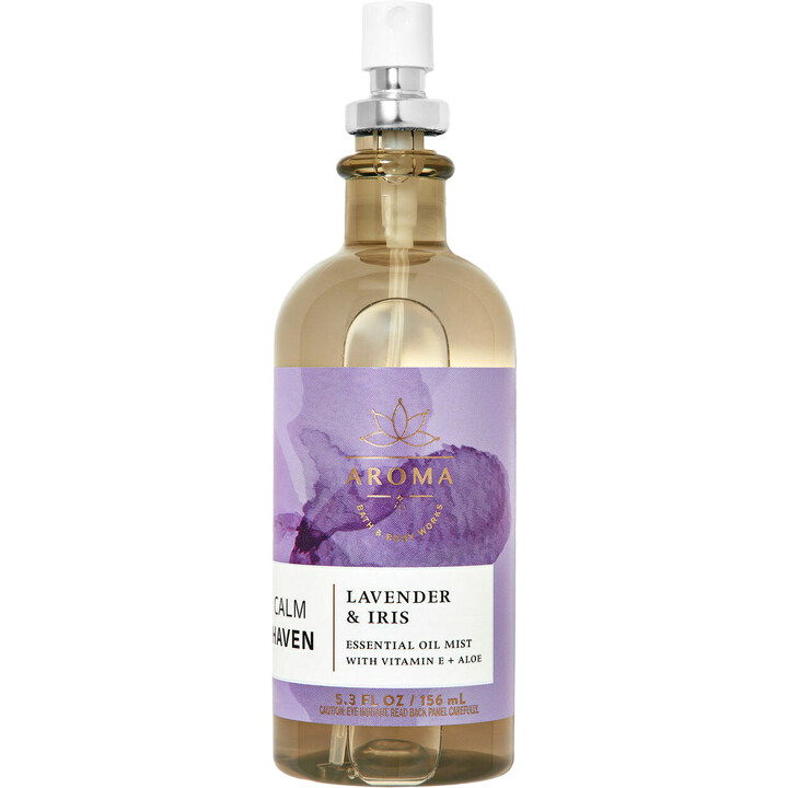 Calm Haven - Lavender & Iris by Bath & Body Works perfume bottle