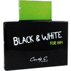 Black & White for Him by Cindy Chahed perfume bottle