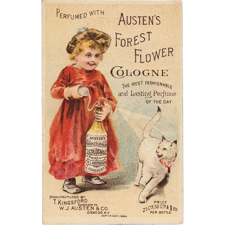 Forest Flower Cologne by W. J. Austen & Co. perfume bottle