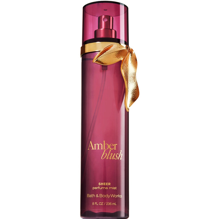 Amber Blush (Sheer Perfume Mist) by Bath & Body Works perfume bottle