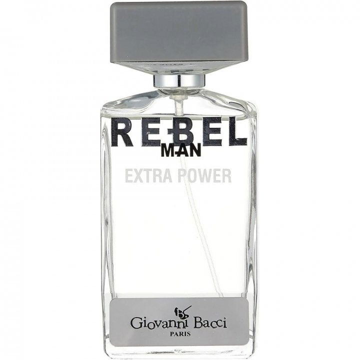 Rebel Man Extra Power by Giovanni Bacci perfume bottle
