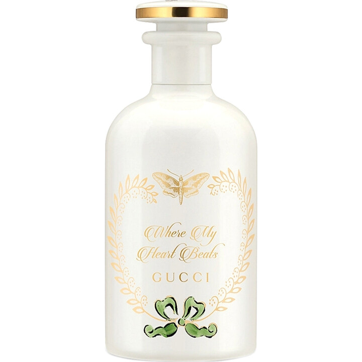 Where My Heart Beats by Gucci perfume bottle