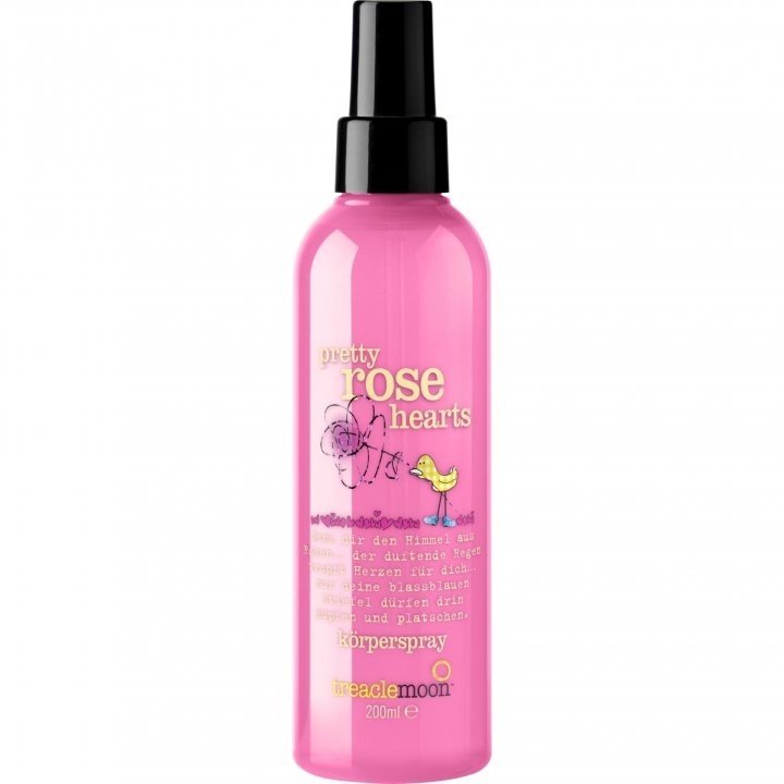 Pretty Rose Hearts (Body Mist) by Treacle Moon perfume bottle