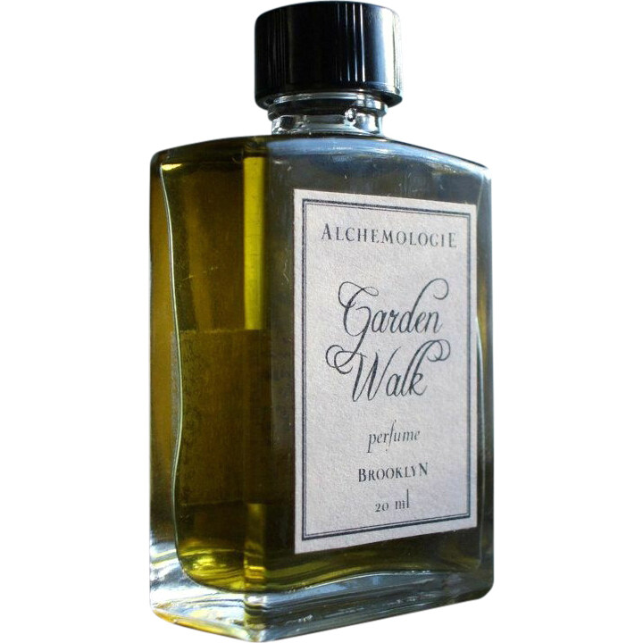 Garden Walk / Brownstone Brooklyn Garden District - Garden Walk #1 by Herbal Alchemy / Alchemologie perfume bottle
