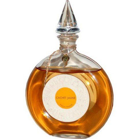 Cachet Jaune by Guerlain perfume bottle