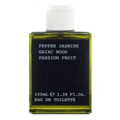 Pepper | Jasmine | Gaiac Wood | Passion Fruit by Korres perfume bottle