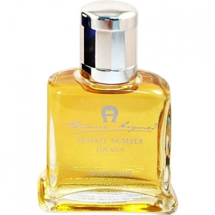 Private Number for Men (After Shave) by Aigner perfume bottle