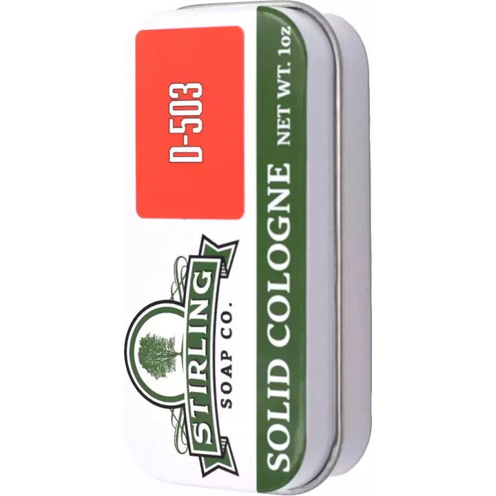 D-503 (Solid Cologne) by Stirling Soap perfume bottle