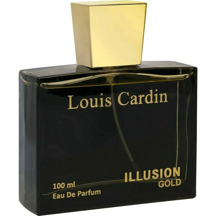 Illusion Gold by Louis Cardin perfume bottle