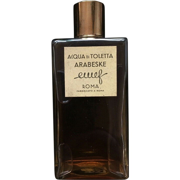 Arabeske by emef perfume bottle