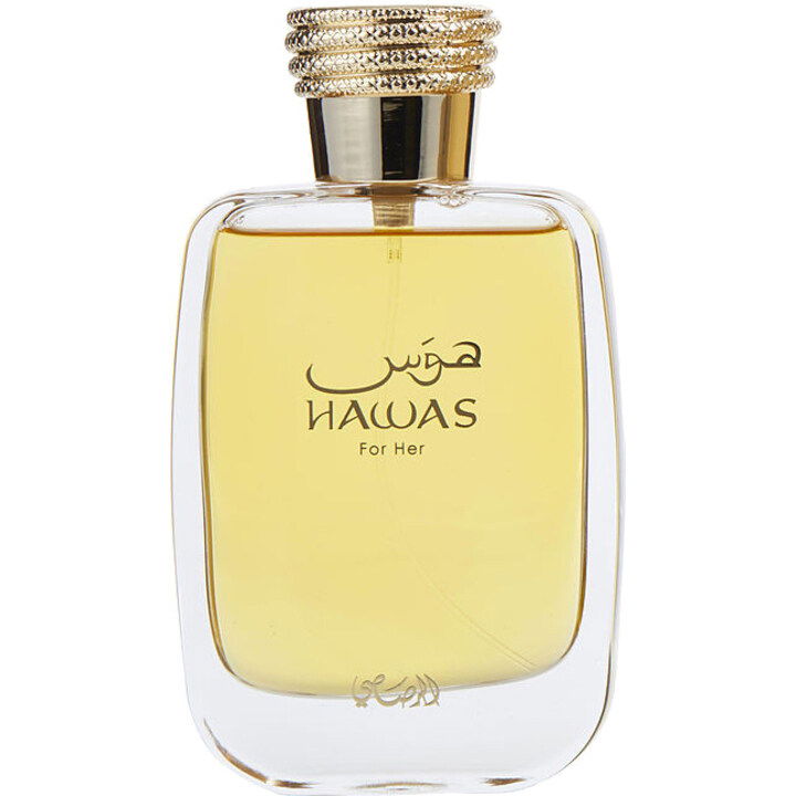 Hawas for Her by Rasasi perfume bottle