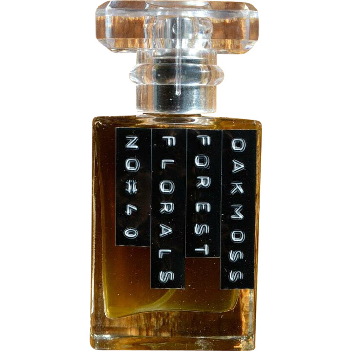 Black Metallic Rose / No 40: Oakmoss and Forest Florals by Meleg Perfumes perfume bottle