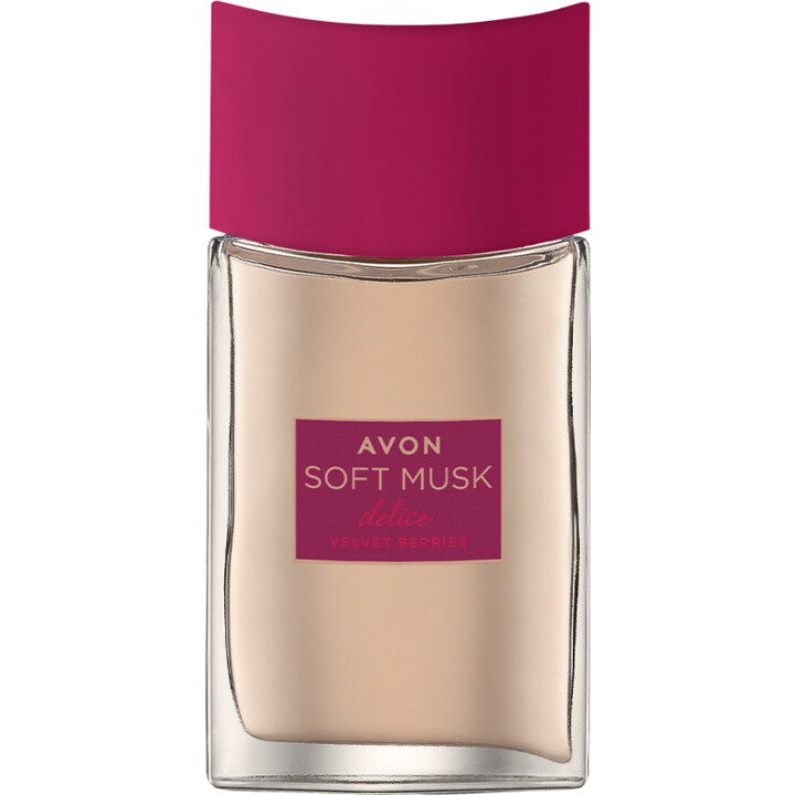 Soft Musk Delice Velvet Berries by Avon perfume bottle