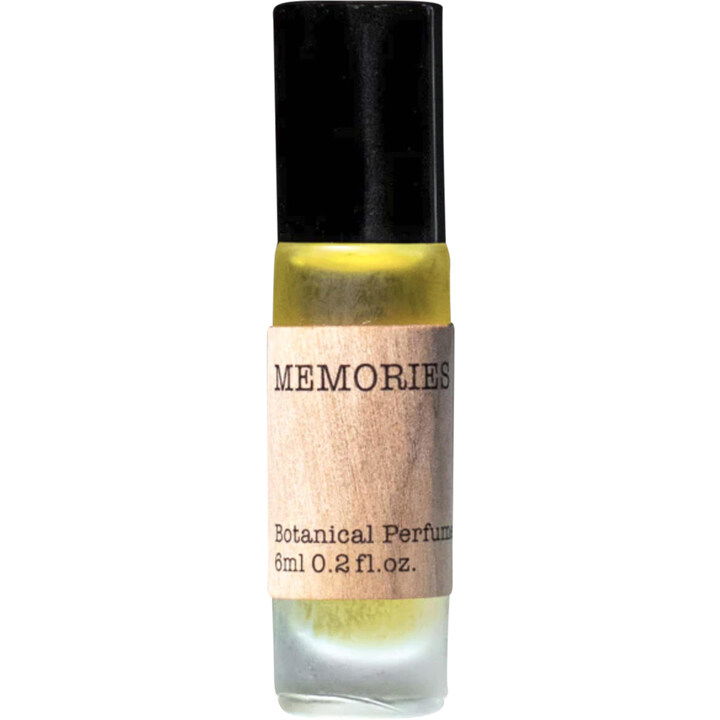 Memories (Perfume Oil) by Halka B. Organics perfume bottle