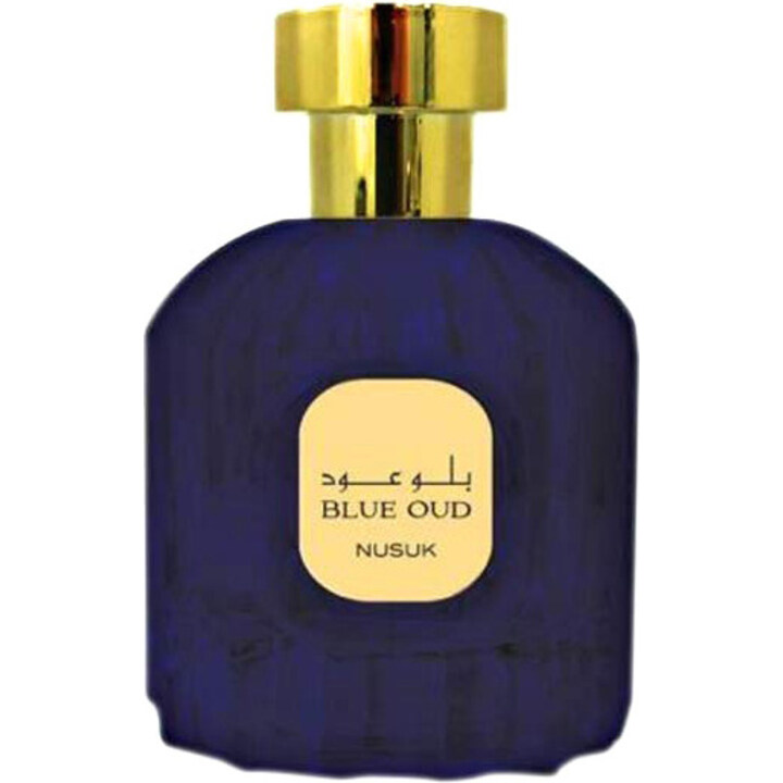 Blue Oud by Nusuk perfume bottle