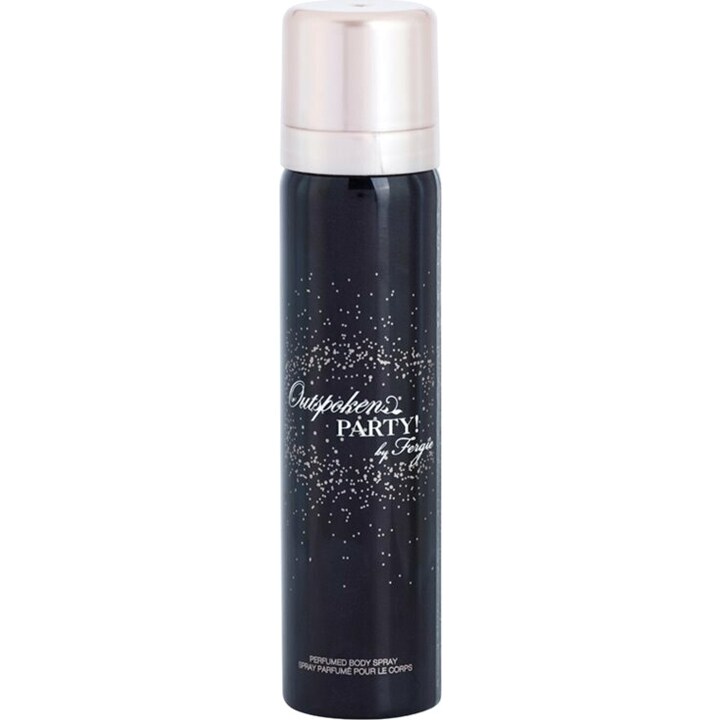 Outspoken Party! by Fergie (Body Spray) by Avon perfume bottle