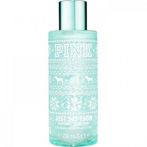 Pink - Just say Snow by Victoria's Secret perfume bottle