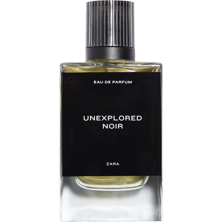 Unexplored Noir by Zara perfume bottle